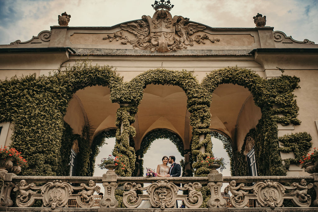 wedding at villa del balbianello